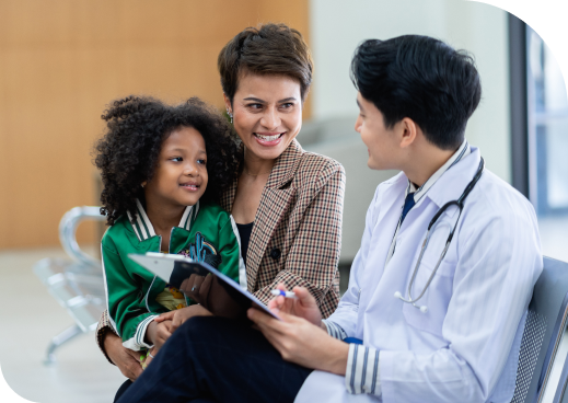 psychologist listening to a female patient